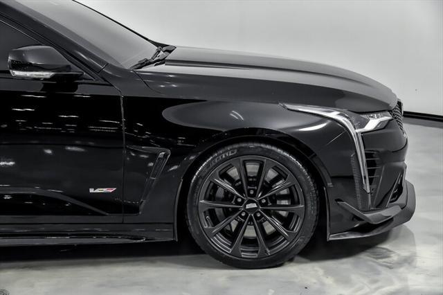 used 2022 Cadillac CT4-V car, priced at $54,995