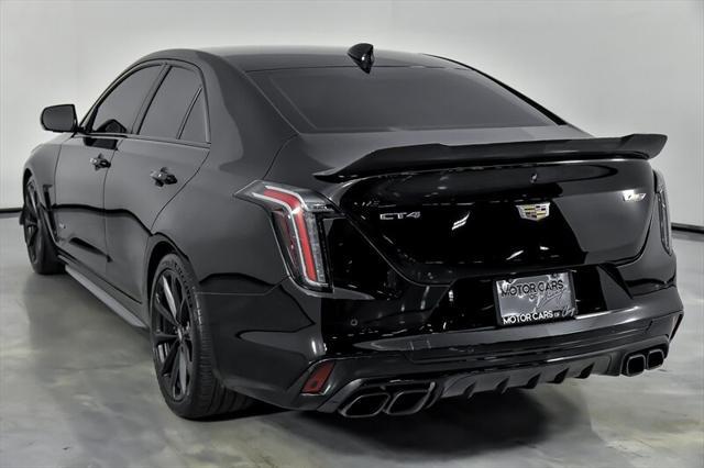 used 2022 Cadillac CT4-V car, priced at $54,995