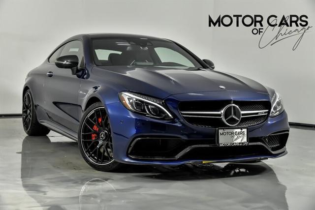 used 2017 Mercedes-Benz AMG C 63 car, priced at $54,995