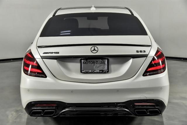 used 2020 Mercedes-Benz AMG S 63 car, priced at $84,995