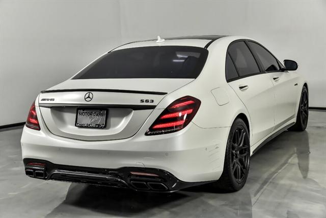 used 2020 Mercedes-Benz AMG S 63 car, priced at $84,995