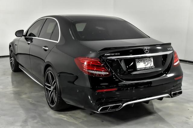 used 2019 Mercedes-Benz AMG E 63 car, priced at $57,995