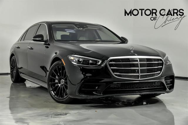 used 2021 Mercedes-Benz S-Class car, priced at $69,995