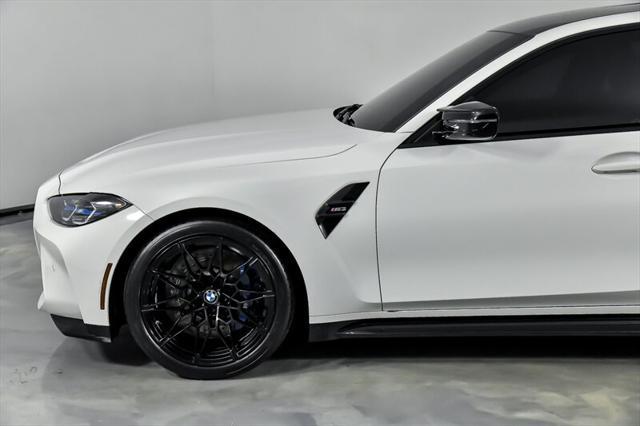 used 2022 BMW M3 car, priced at $69,995