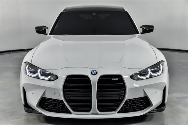 used 2022 BMW M3 car, priced at $69,995