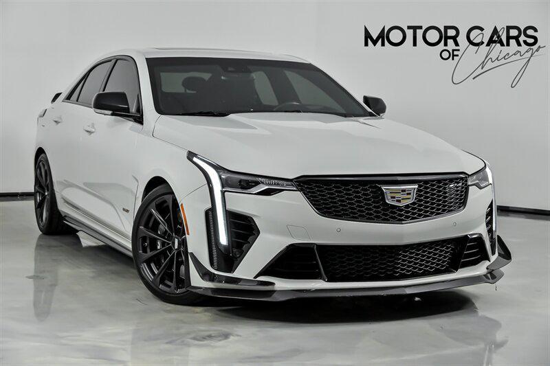 used 2022 Cadillac CT4-V car, priced at $49,995