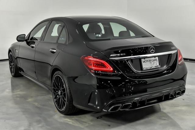 used 2021 Mercedes-Benz AMG C 63 car, priced at $70,995