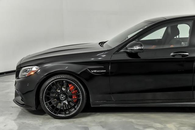 used 2021 Mercedes-Benz AMG C 63 car, priced at $70,995