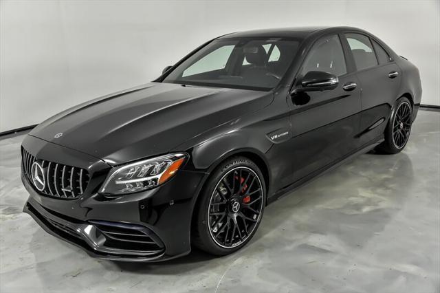 used 2021 Mercedes-Benz AMG C 63 car, priced at $70,995