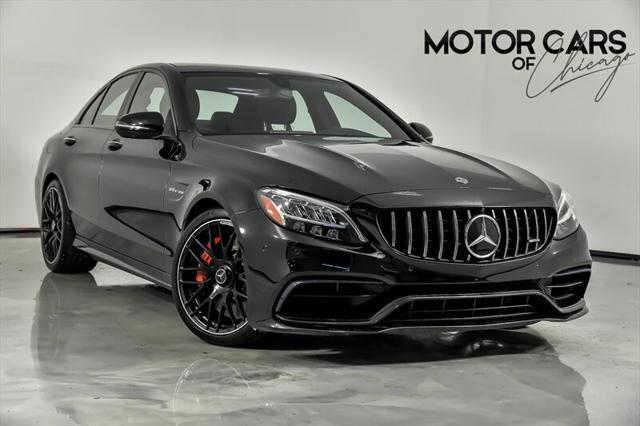 used 2021 Mercedes-Benz AMG C 63 car, priced at $70,995