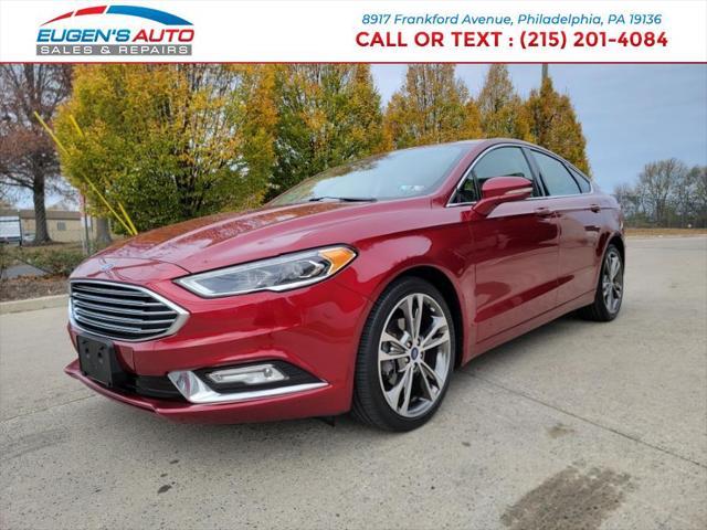 used 2017 Ford Fusion car, priced at $9,995