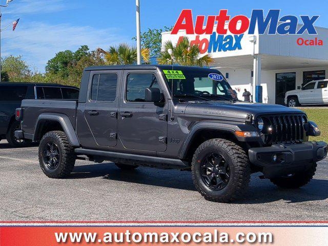 used 2021 Jeep Gladiator car, priced at $31,990