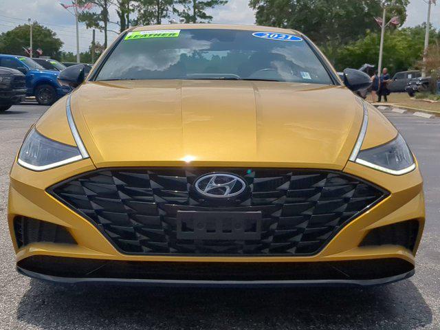 used 2021 Hyundai Sonata car, priced at $22,600