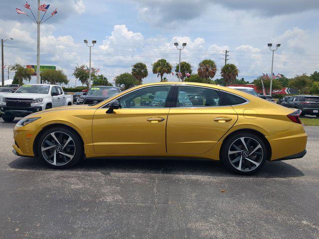 used 2021 Hyundai Sonata car, priced at $22,600