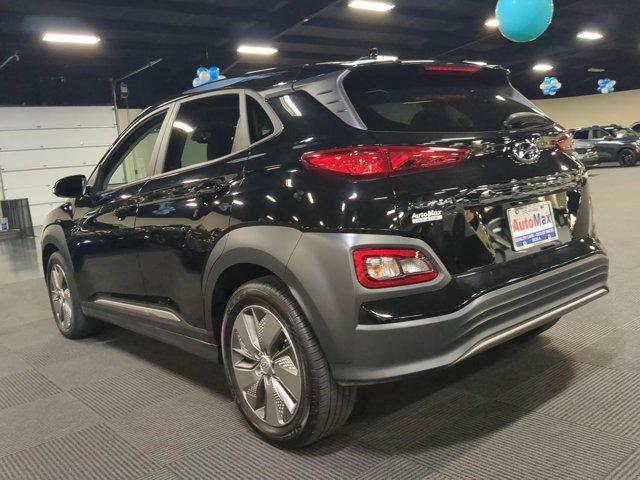 used 2021 Hyundai Kona EV car, priced at $19,880