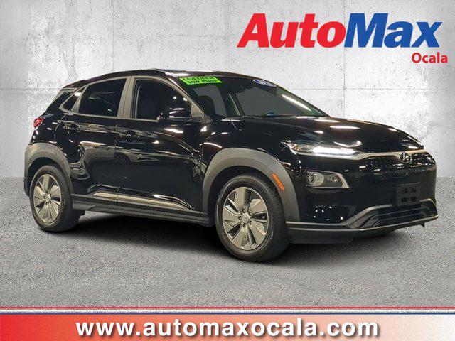 used 2021 Hyundai Kona EV car, priced at $19,880