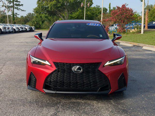 used 2024 Lexus IS 350 car, priced at $39,400