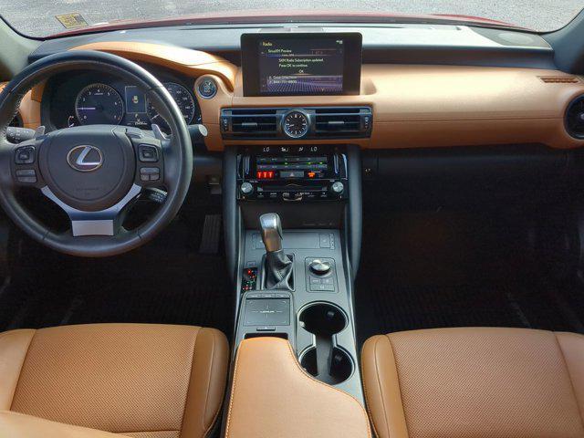 used 2024 Lexus IS 350 car, priced at $39,400