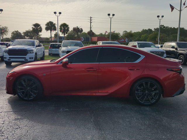 used 2024 Lexus IS 350 car, priced at $39,400