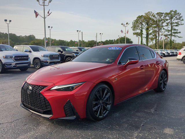 used 2024 Lexus IS 350 car, priced at $39,400