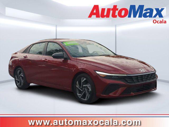 used 2025 Hyundai Elantra car, priced at $20,600