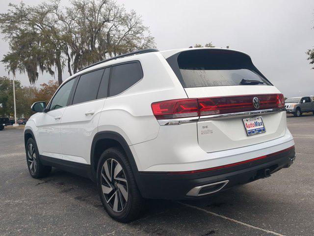 used 2024 Volkswagen Atlas car, priced at $33,800