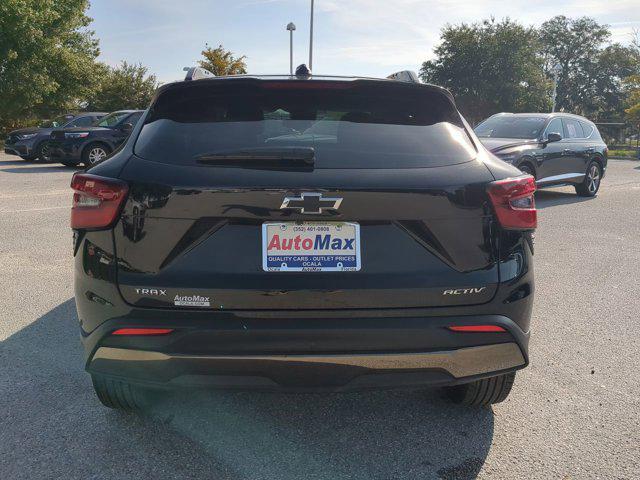 used 2025 Chevrolet Trax car, priced at $24,300