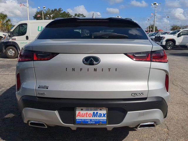 used 2022 INFINITI QX55 car, priced at $31,800