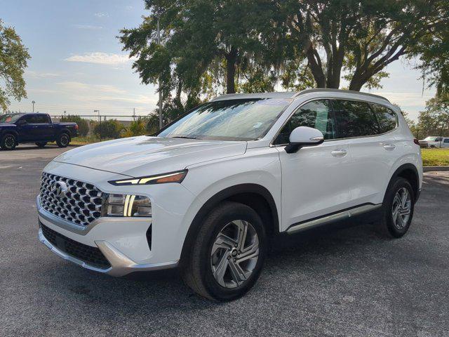 used 2021 Hyundai Santa Fe car, priced at $20,500