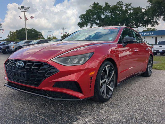 used 2021 Hyundai Sonata car, priced at $21,990