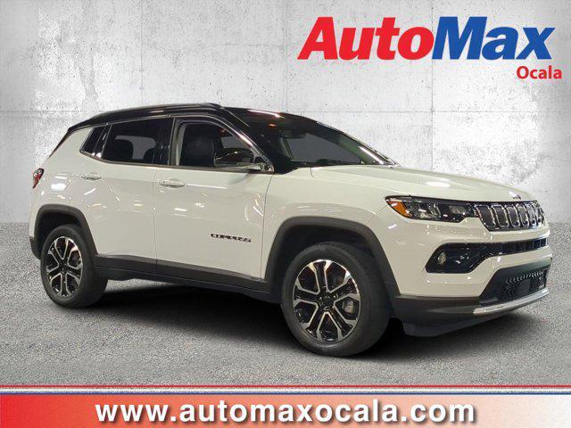 used 2022 Jeep Compass car, priced at $23,690