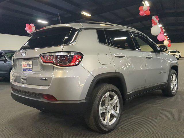 used 2023 Jeep Compass car, priced at $19,215