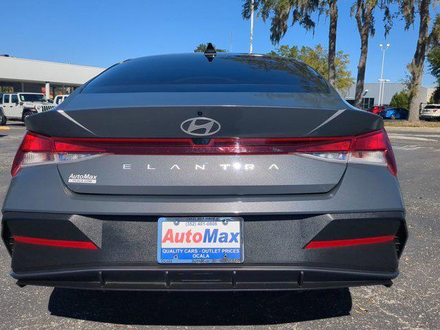 used 2024 Hyundai Elantra car, priced at $19,100