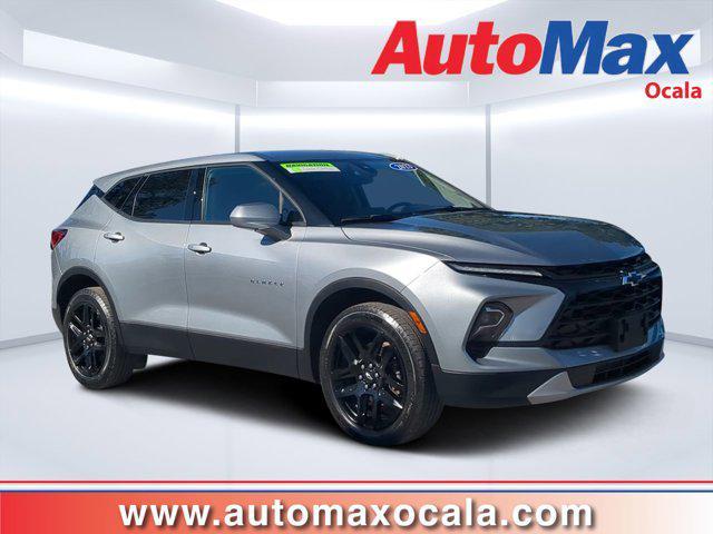 used 2023 Chevrolet Blazer car, priced at $24,990
