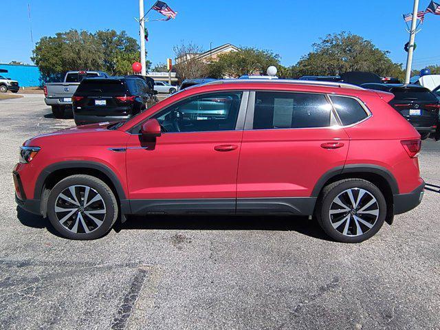 used 2023 Volkswagen Taos car, priced at $22,670