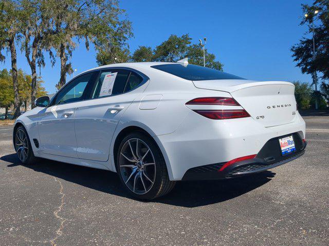 used 2022 Genesis G70 car, priced at $27,400