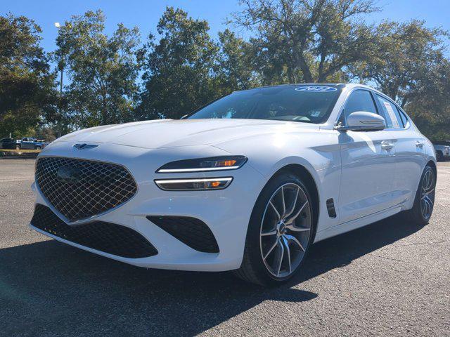 used 2022 Genesis G70 car, priced at $27,400