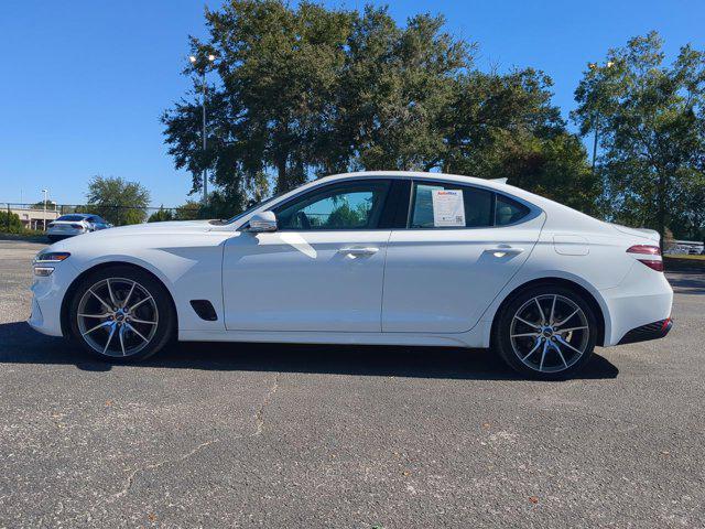 used 2022 Genesis G70 car, priced at $27,400