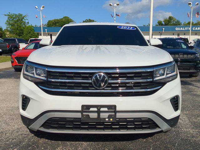 used 2022 Volkswagen Atlas Cross Sport car, priced at $28,650