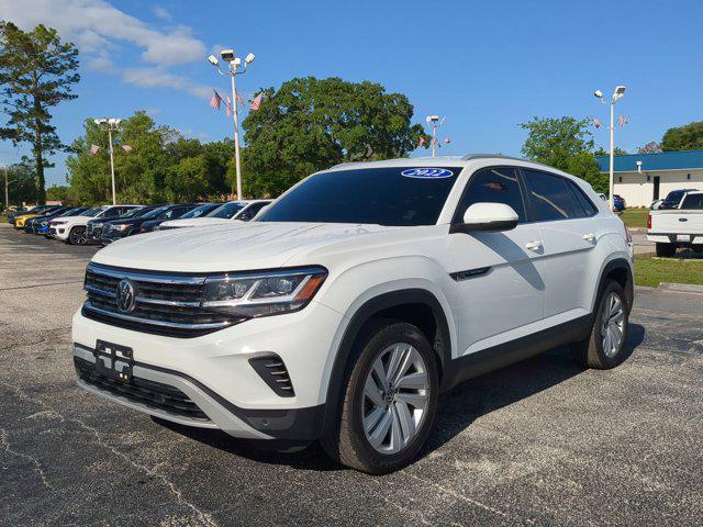 used 2022 Volkswagen Atlas Cross Sport car, priced at $28,650