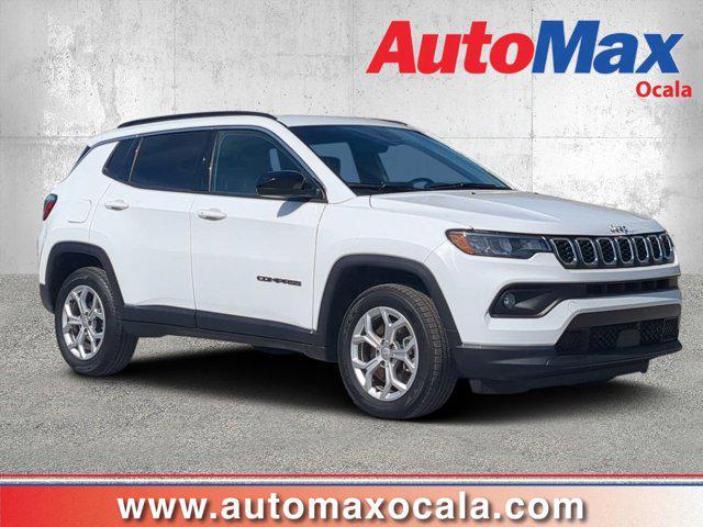 used 2024 Jeep Compass car, priced at $21,900