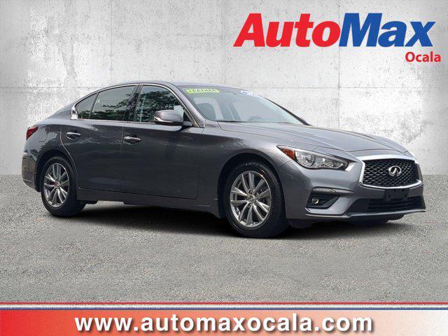 used 2021 INFINITI Q50 car, priced at $24,635