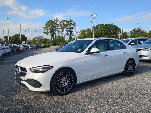 used 2023 Mercedes-Benz C-Class car, priced at $38,800