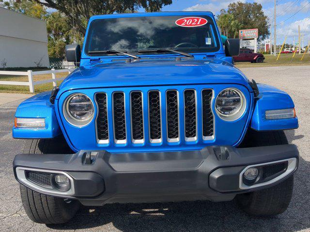 used 2021 Jeep Wrangler Unlimited car, priced at $33,300