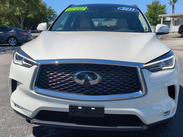 used 2021 INFINITI QX50 car, priced at $26,900