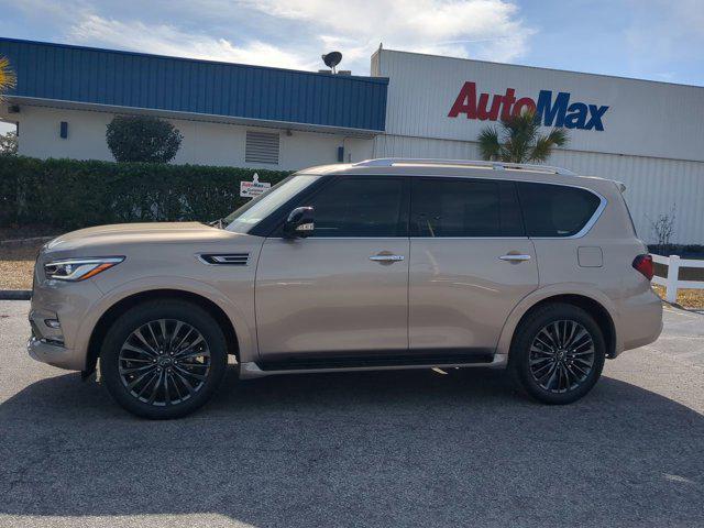 used 2023 INFINITI QX80 car, priced at $48,800