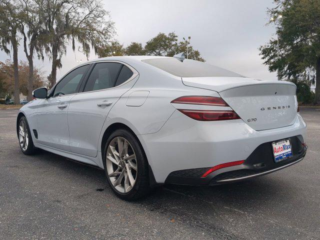 used 2022 Genesis G70 car, priced at $27,580