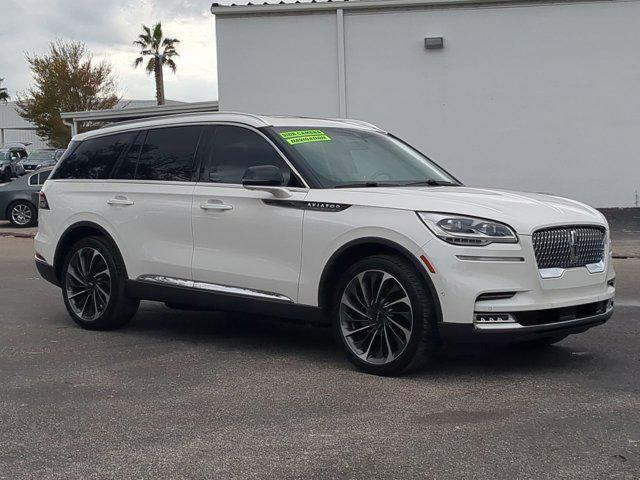 used 2022 Lincoln Aviator car, priced at $47,800