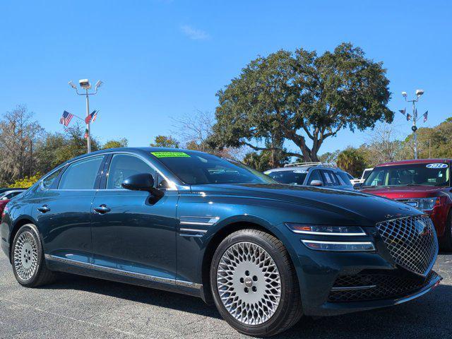 used 2022 Genesis G80 car, priced at $34,335