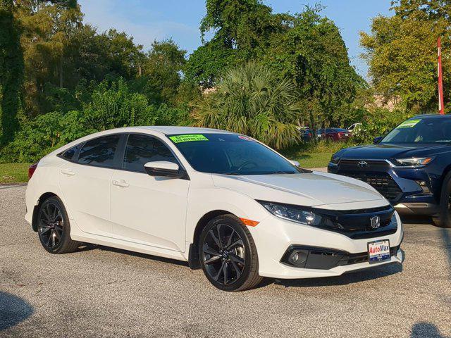 used 2020 Honda Civic car, priced at $17,550